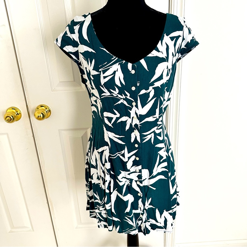 Obey aloha print dress.  Size S